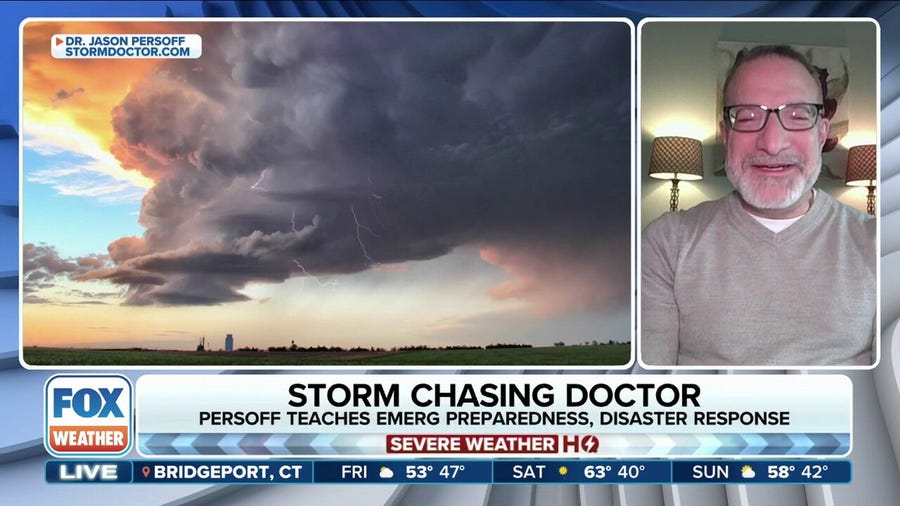Medical doctor turns passion for weather into storm chasing