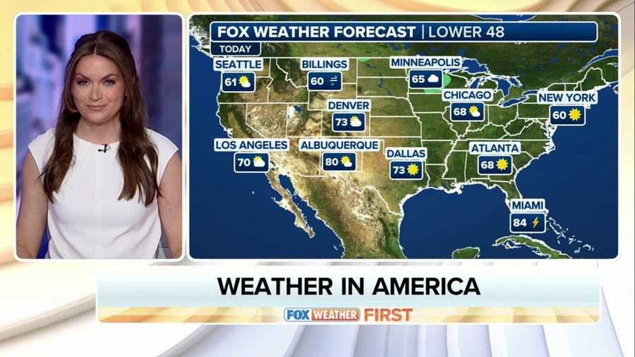 Weather in America: April 22, 2024