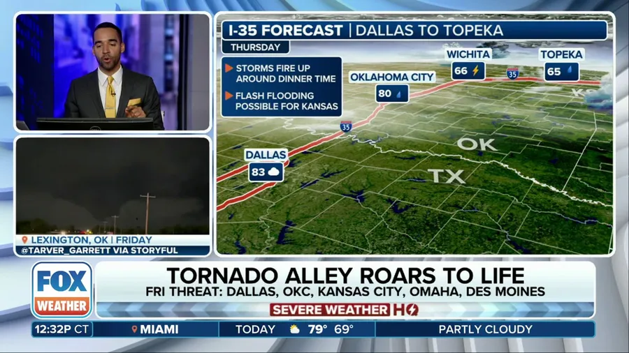 Tornado Alley to roar back to life as dangerous stretch of severe storms on the way
