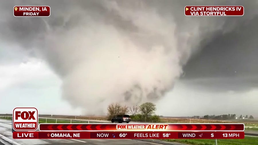 See the tornado that FOX Weather meteorologist called, 'biggest wedge tornado I have ever seen.'