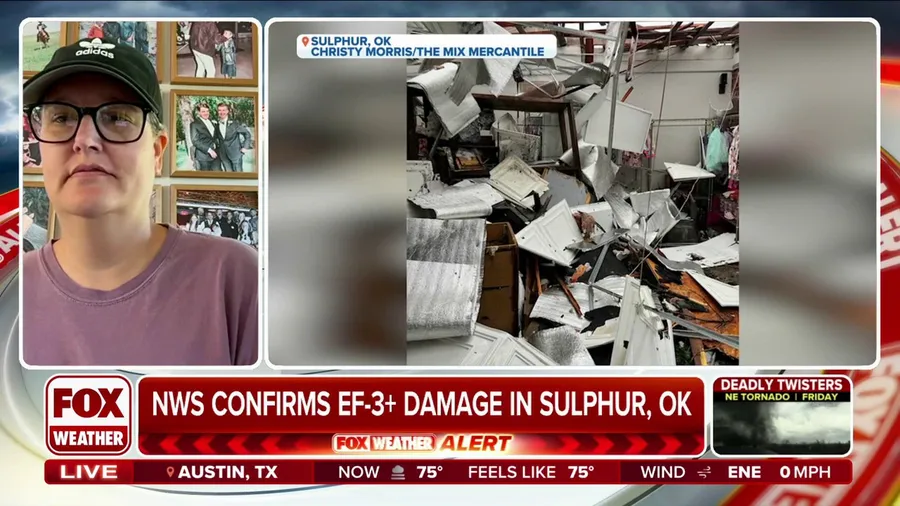 Sulphur, Oklahoma business owners cope with catastrophic tornado damage
