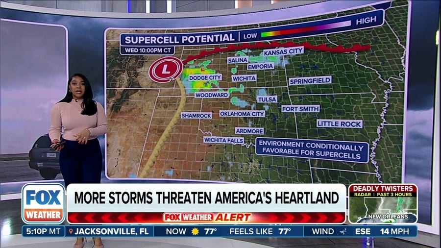 America's heartland faces renewed severe weather threat after tornado outbreak