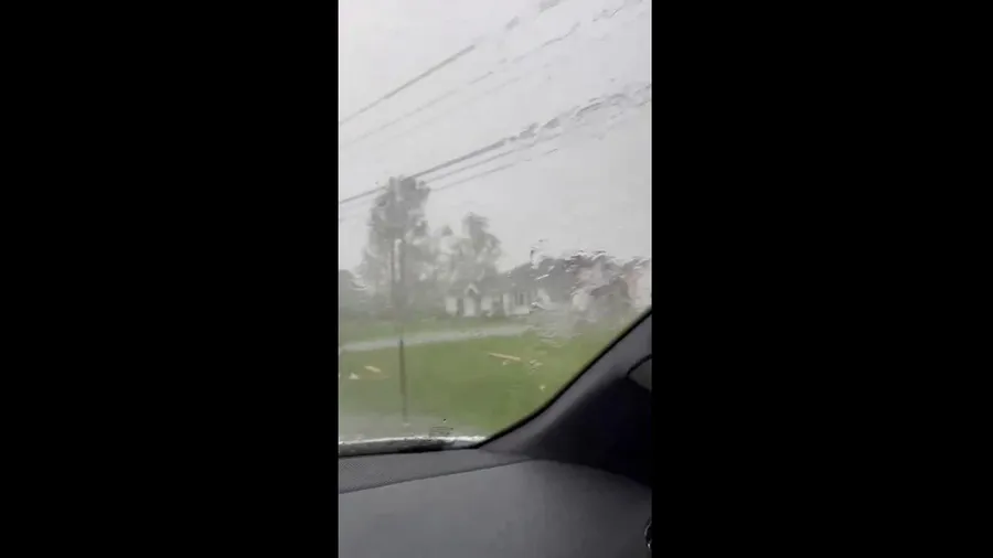 Tornado damage in Tennessee