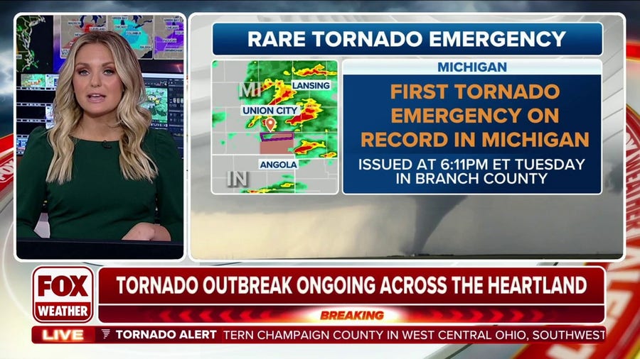 NWS meteorologist talks about issuing Michigan's first Tornado Emergency