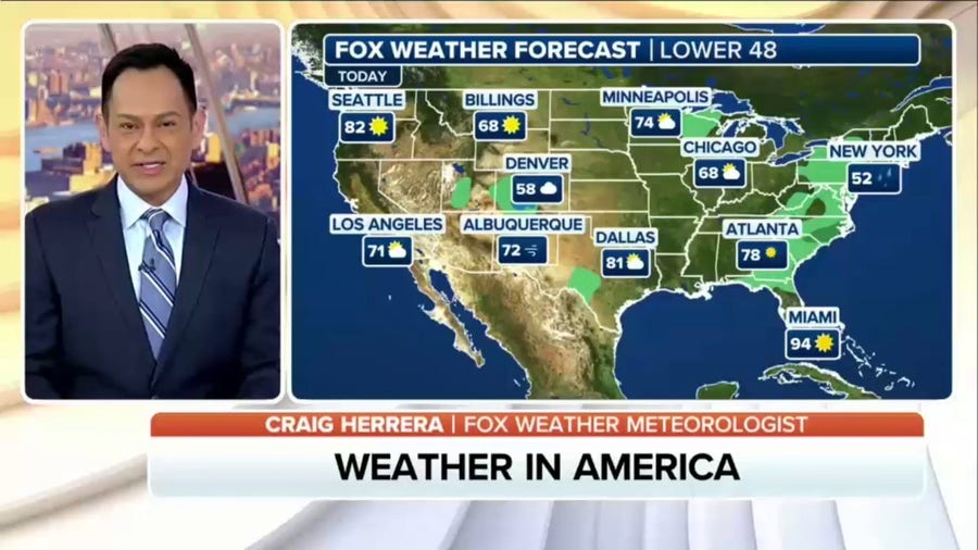 Weather in America: May 10, 2024