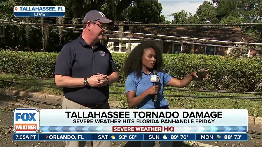 Workforce quadruples Saturday in Tallahassee, FL as cleanup efforts continue after deadly storm