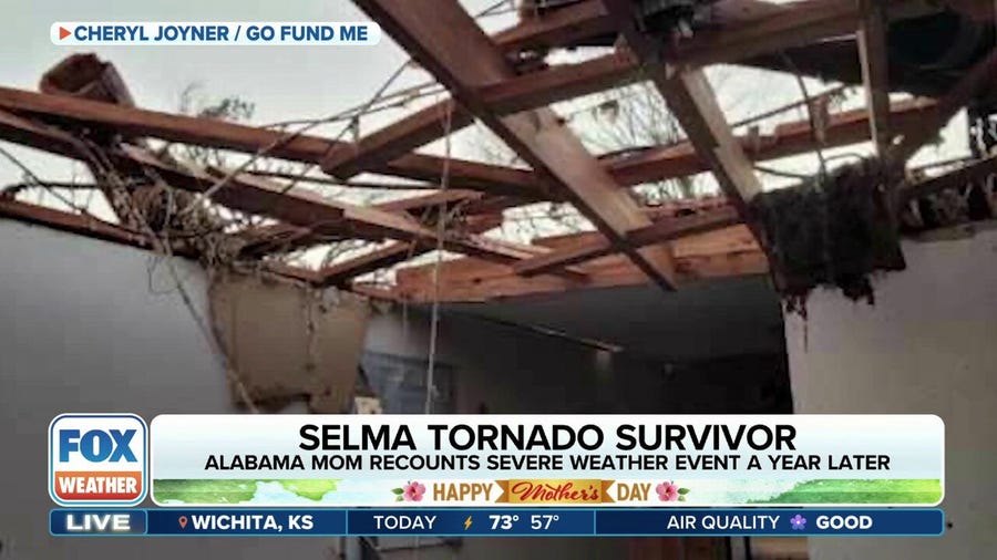 Alabama mom protects 8-month-old as tornado destroys home around them