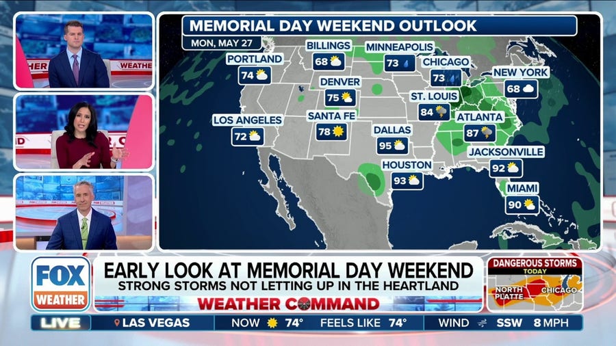 Memorial Day weekend forecast providing good beach weather for Southeast