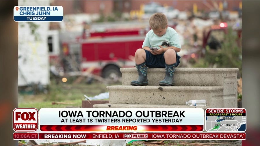 Powerful images emerge from deadly Greenfield, Iowa tornado zone