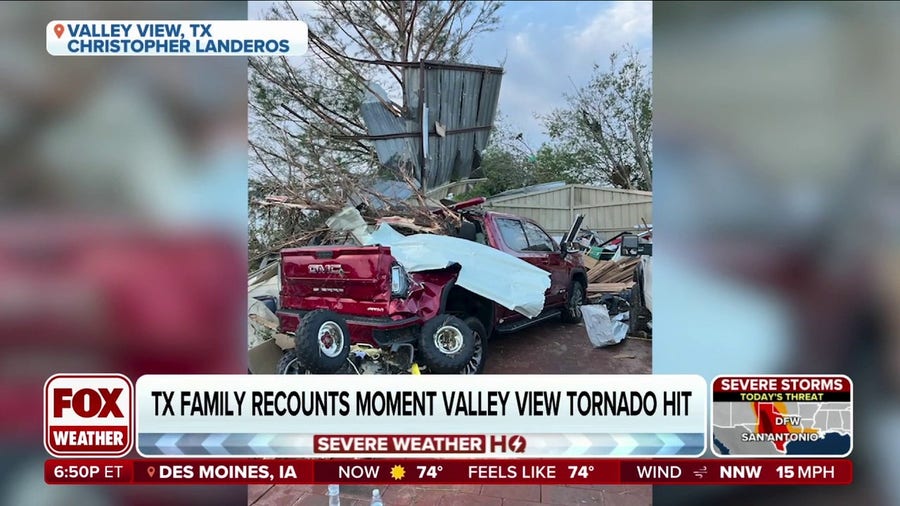 Texas family survives brush with EF-3 tornado