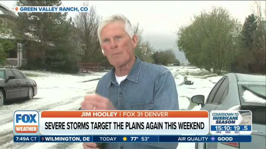 Green Valley Ranch, Colorado hit with massive hailstorm Thursday