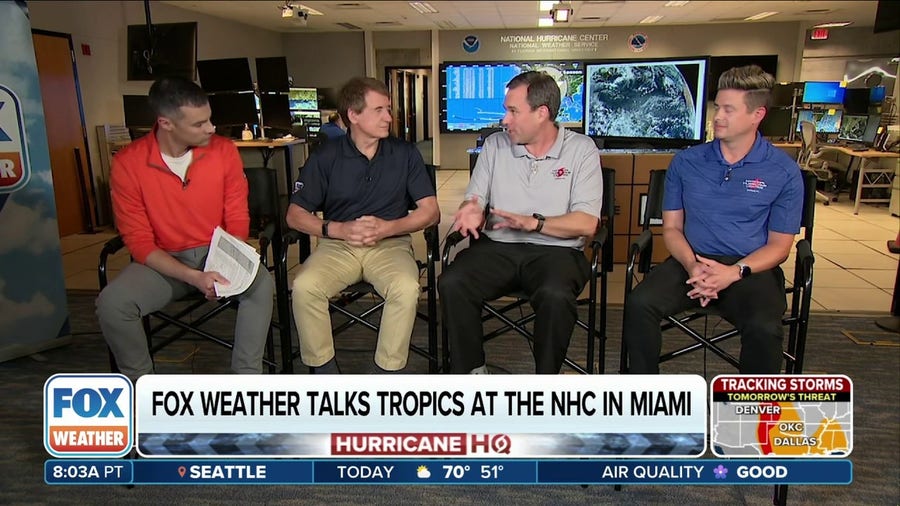 FOX Weather talks tropics at the NHC as part of "Cone of Confusion" special