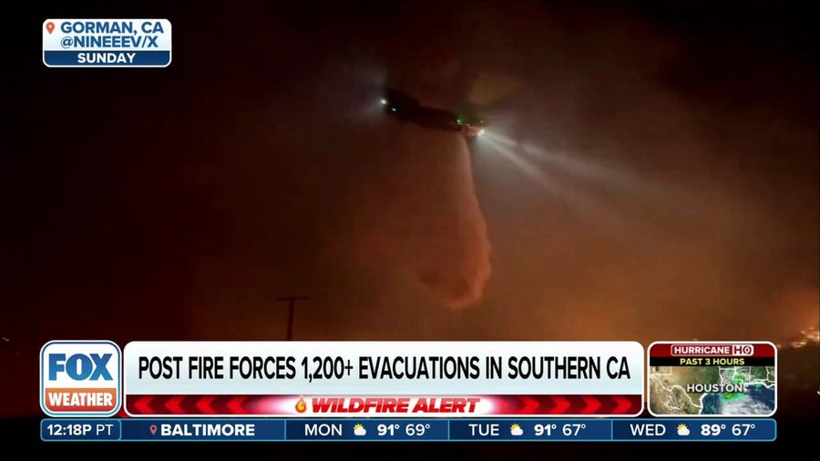 California's Post Fire explodes to nearly 16,000 acres 