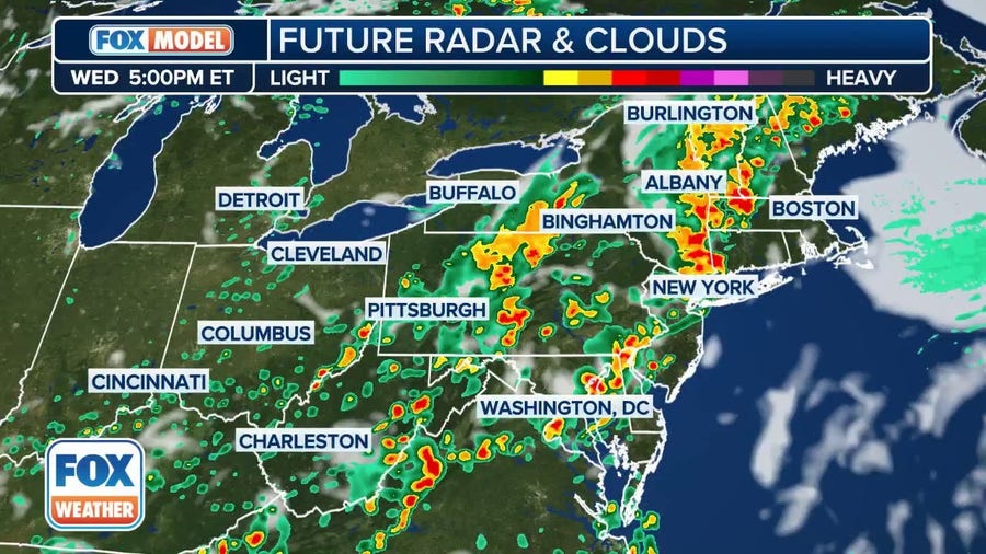 Watch: Exclusive FOX Model Futuretrack shows severe weather slamming millions in East