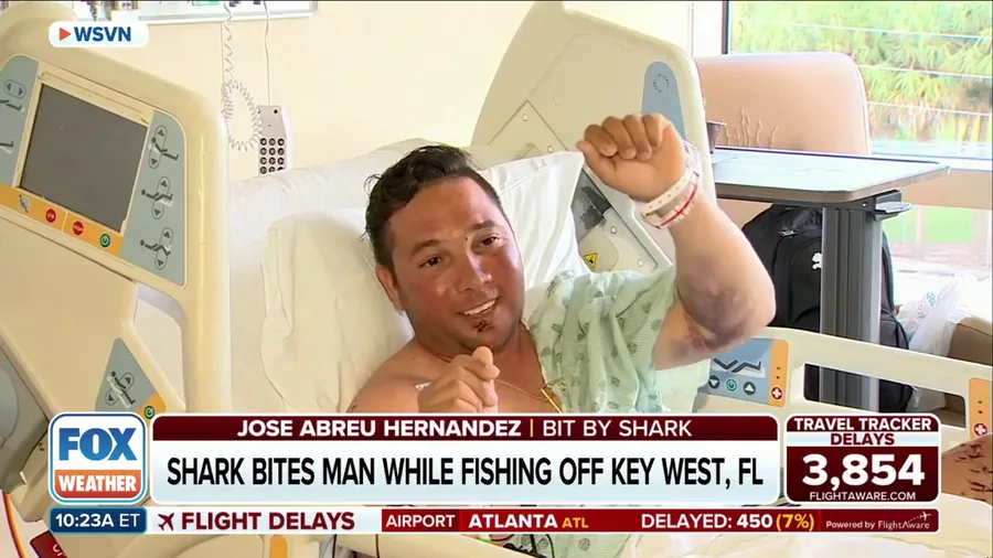 Shark bites man while he was spear fishing off Key West, Florida