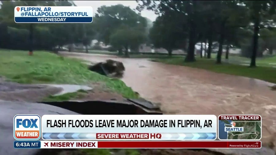 Arkansas communities recovering from intense rain, flooding