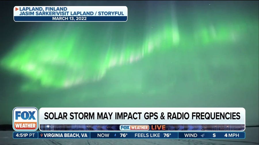 Northern US has a shot at seeing auroras Tuesday evening