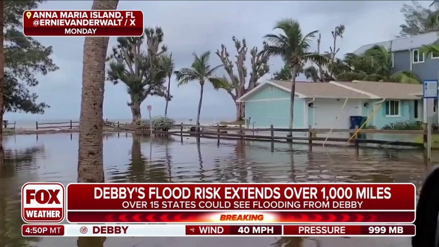 Conditions worsen after Debby as contaminated water floods Florida community