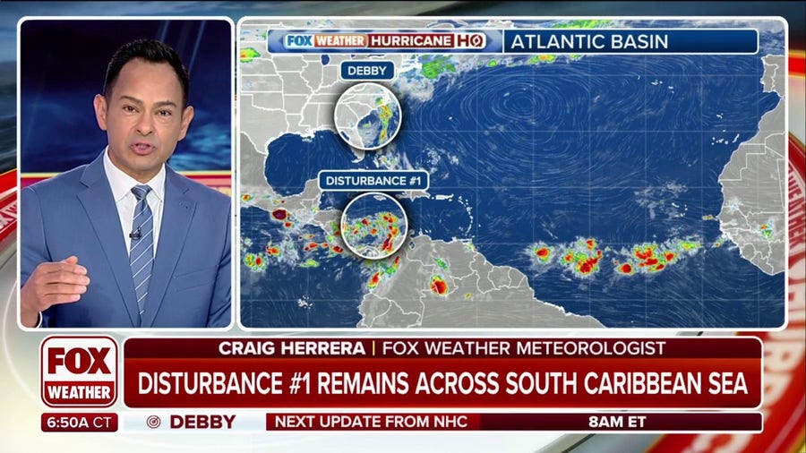 Tropical disturbance to enter Gulf of Mexico this weekend