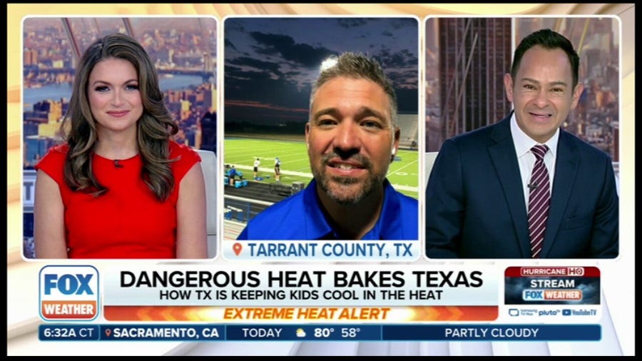 Dangerous Texas heat impacting high school athletes