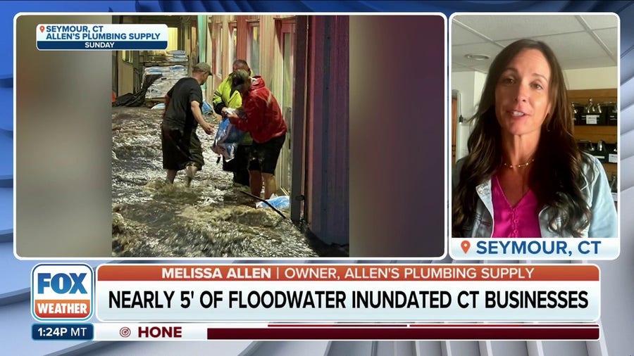 Connecticut business owners suffer from last week's historic flooding