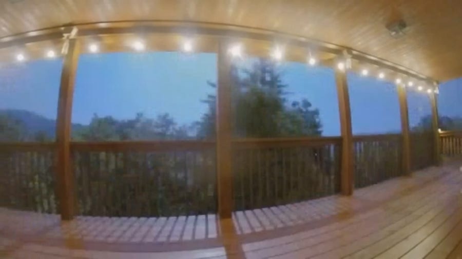 Fireball explodes over North Carolina