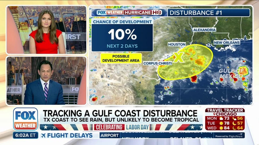 Tropical mischief hangs around Texas coast