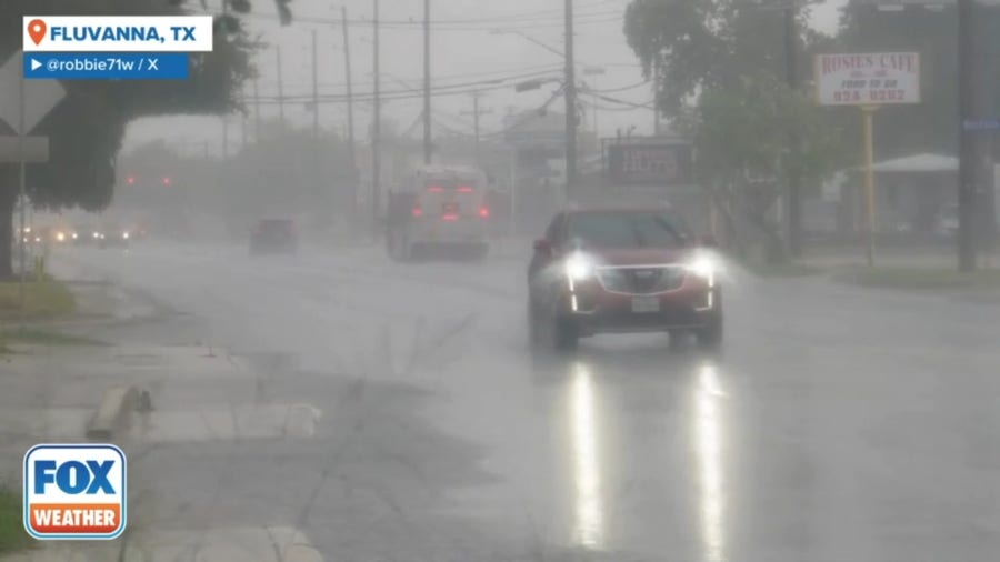 Texas welcomes unexpected widespread rain with open arms