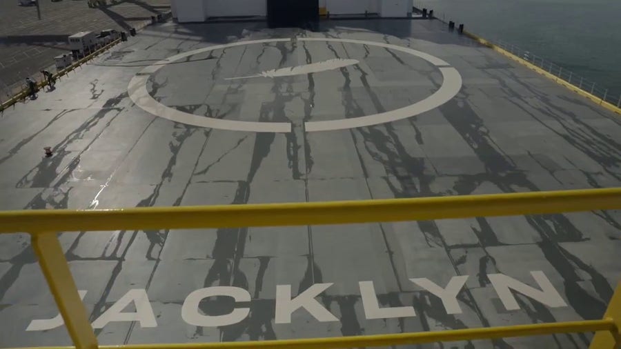 Meet Blue Origin's marine landing vessel, Jacklyn