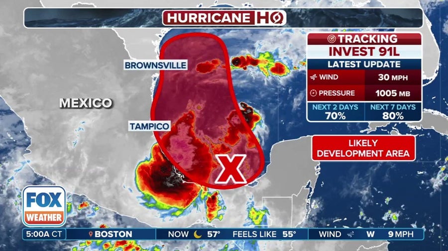 Tropical depression 'likely' to form in Gulf of Mexico this week as hurricane season kicks into high gear