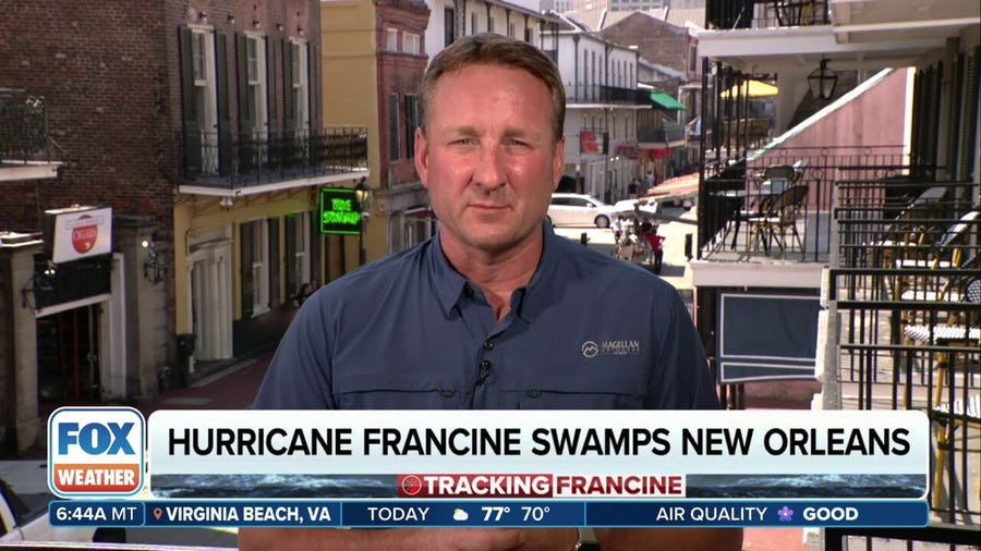 Hurricane Francine swamps New Orleans