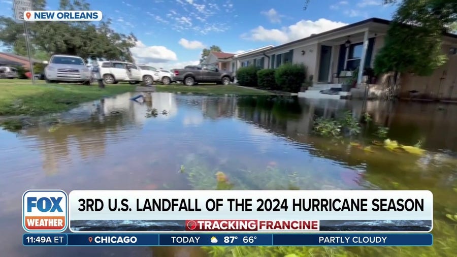 More than 30,000 in Louisiana remain with power following Hurricane Francine