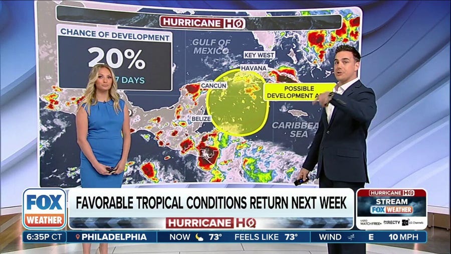 National Hurricane Center adds area to watch in Caribbean