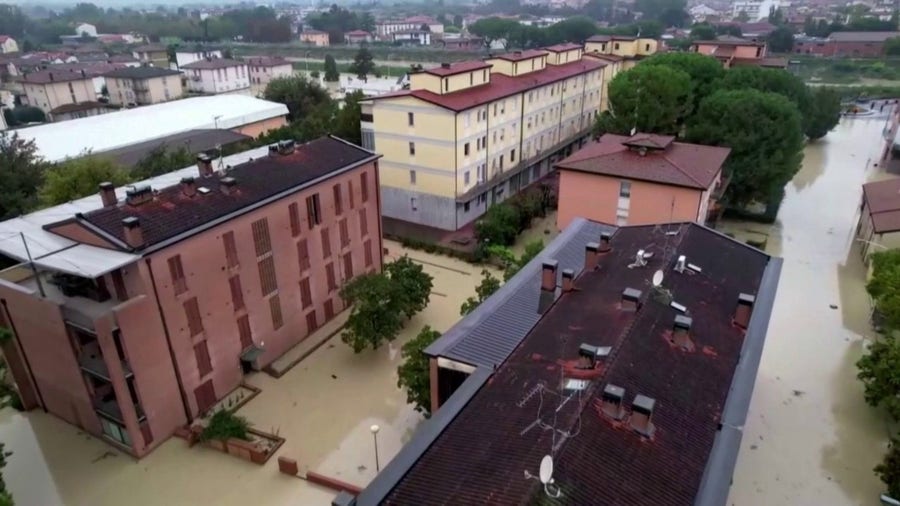 Major Flooding in Faenza, Italy