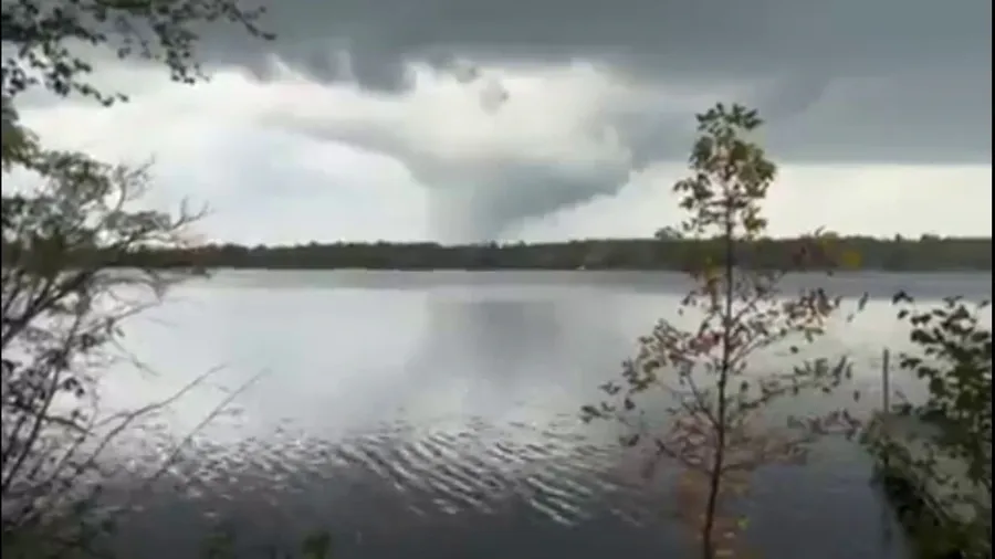 Caught on video: Tornado rolls through northern Minnesota