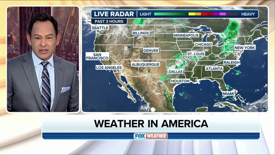 Weather in America for Sept. 23, 2024