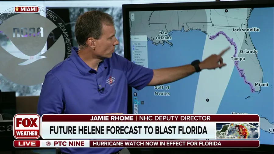 PTC 9 expected to organize on Monday with evacuations starting in Florida