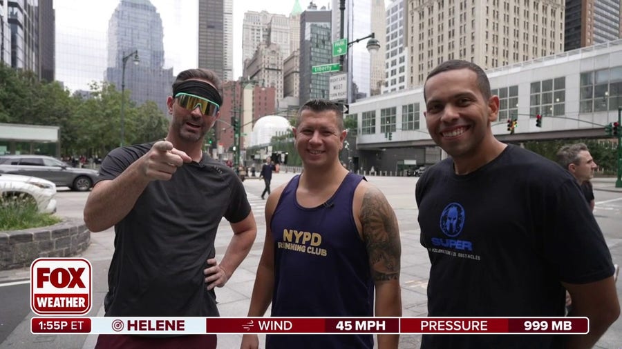 Nick Kosir trains for the 2024 Tunnel To Towers 5K