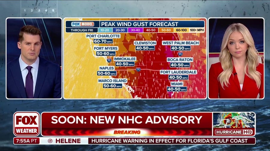Hurricane Helene strengthens as Florida braces for life-threatening winds, storm surge