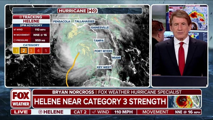 Bryan Norcross analyzes the latest updates on Hurricane Helene