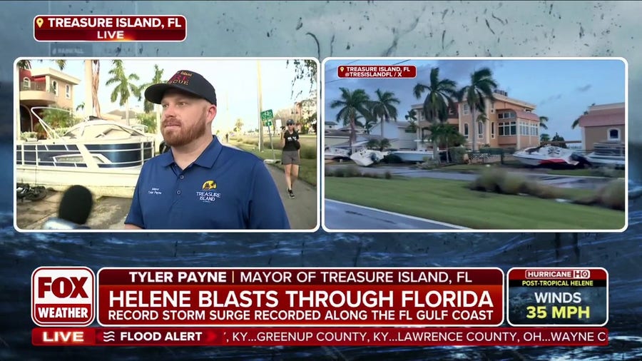 'We're gonna rebuild': Mayor describes hopes, challenges for Treasure Island, Florida, after Helene