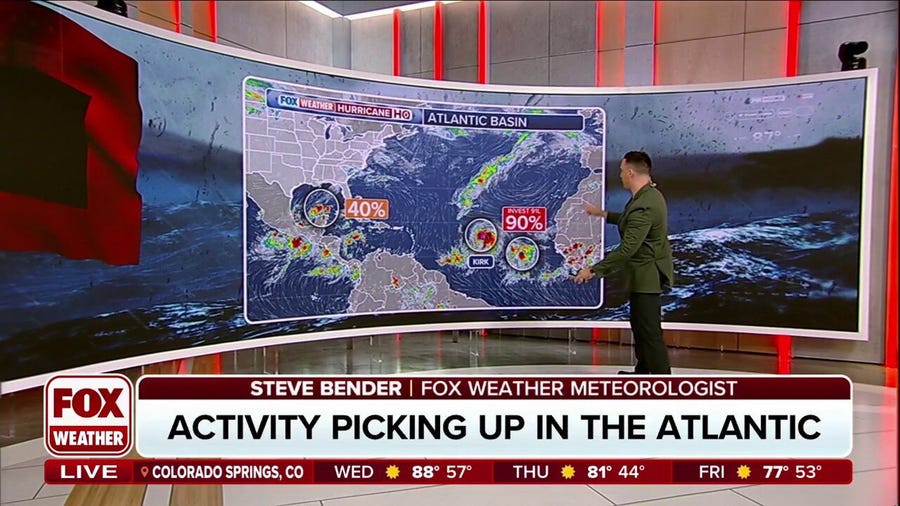 Activity picking up in the Atlantic with Invest 91L, new Area to Watch