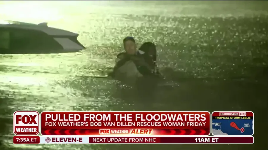 Bob Van Dillen talks about harrowing rescue during Helene flooding