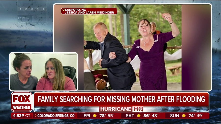 North Carolina family searches for missing mother after home destroyed by Helene's floods