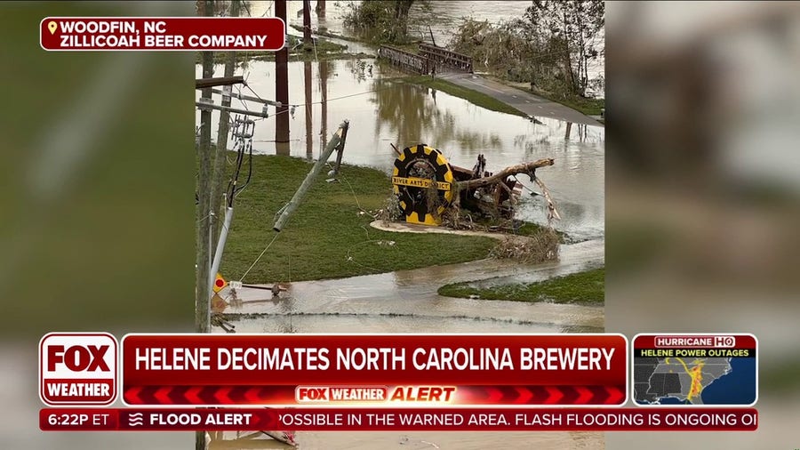 Helene decimates North Carolina brewery business