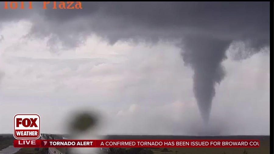 Florida's I-75 hit by tornado Wednesday as outer bands of Milton arrive