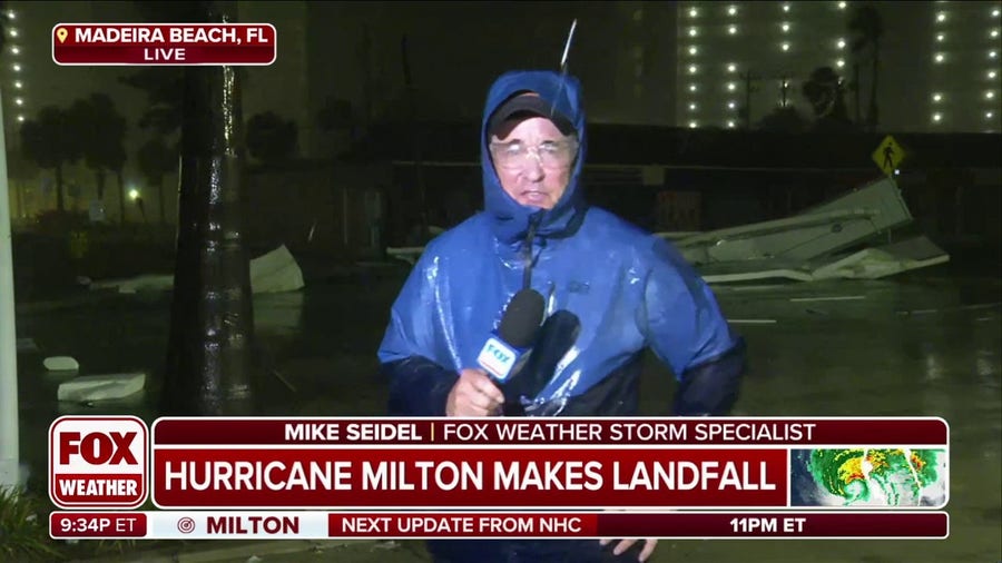 Rain, powerful wind slam Florida as Hurricane Milton makes landfall