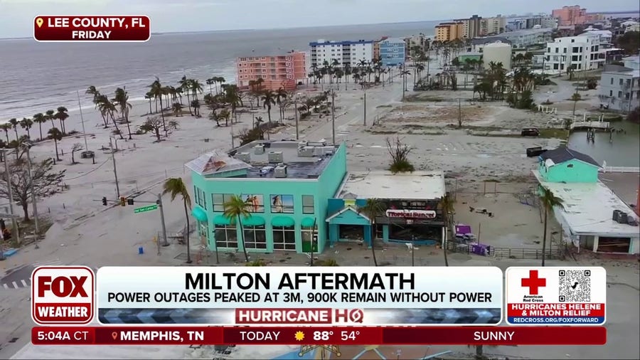 Recovery operations continue in Florida in wake of deadly Hurricane Milton