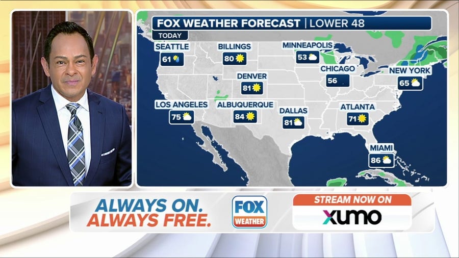 Weather in America: October 14, 2024