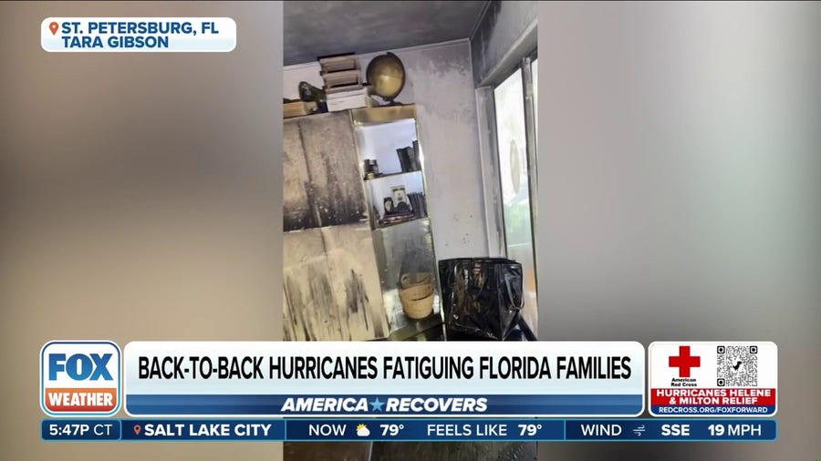 Family watches Florida home flood on security cameras